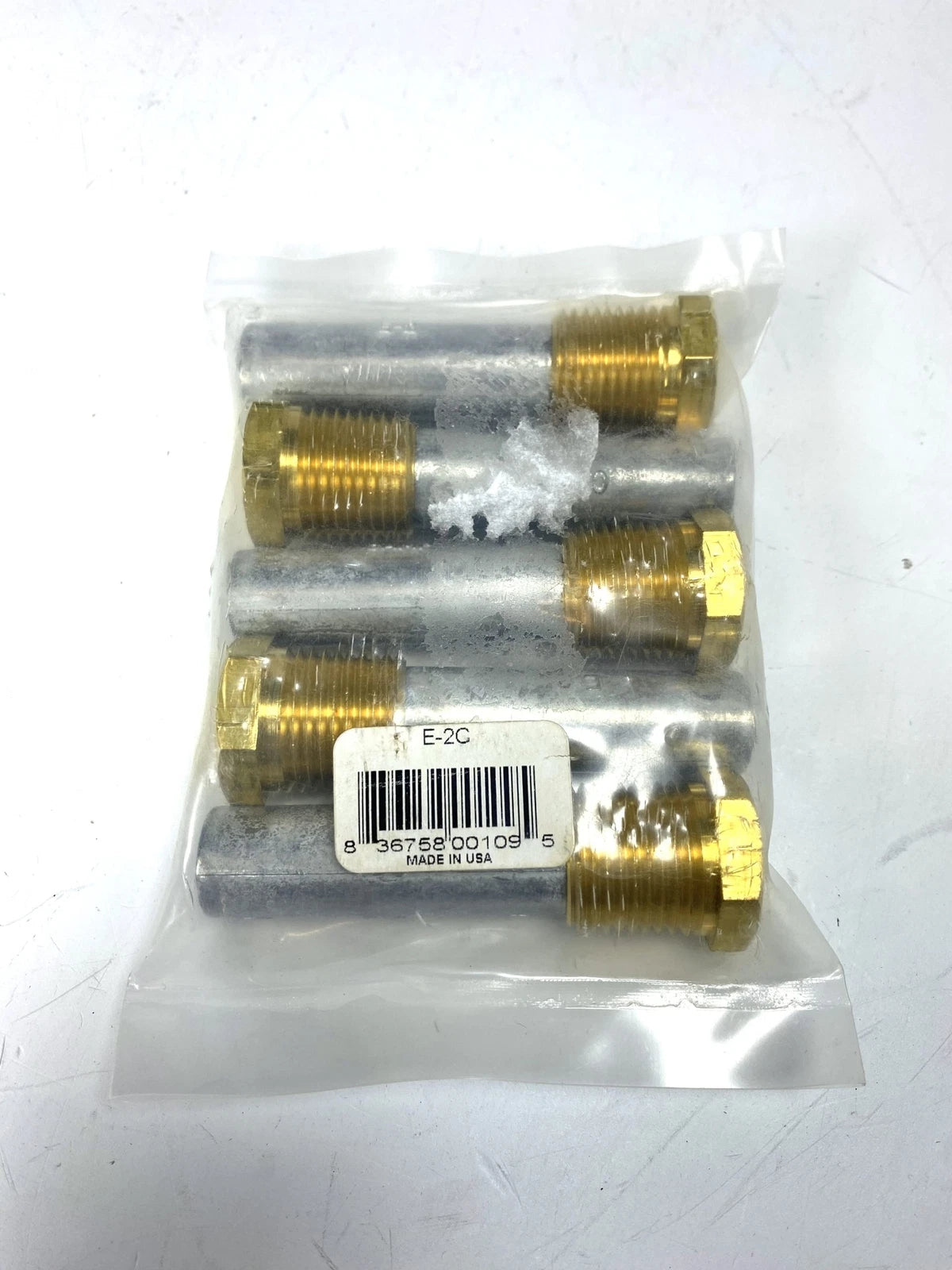 '-New- Camp E-2c, Zinc Anode 1/2" Plug 5/8" X 2" - 5