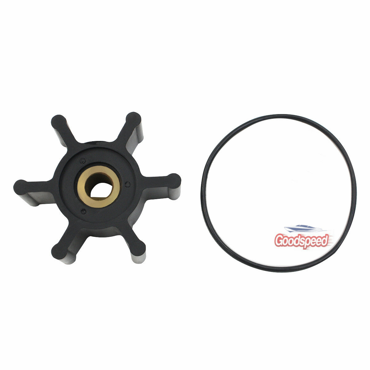 For Johnson 09-824P Jabsco 6303-0001 Sea Water Pump Impeller OBERDORFER6617Opens