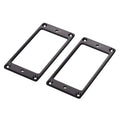 Iron Humbucker Pickup Mounting Ring For Les Paul Lp Guitar Black Parts
