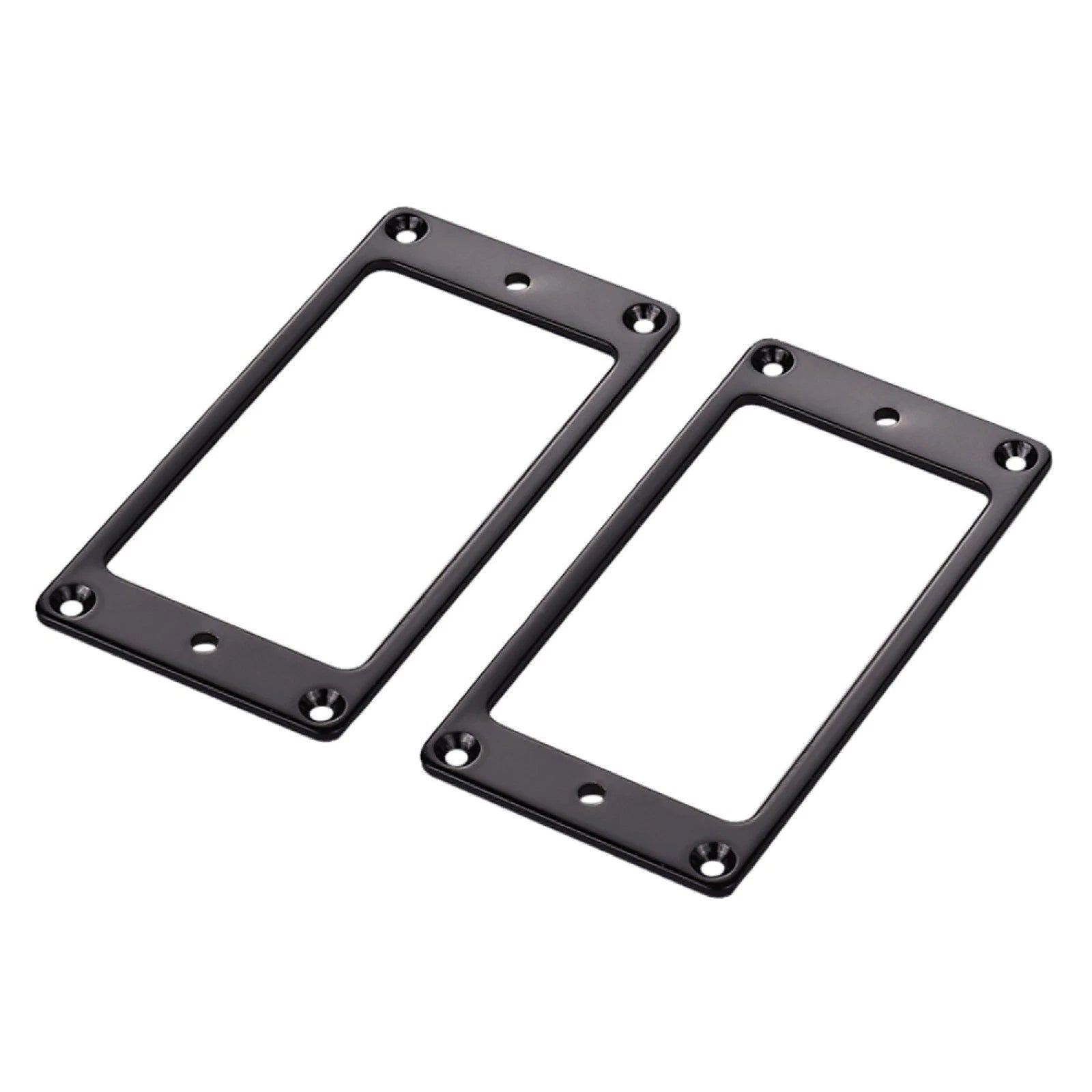 Iron Humbucker Pickup Mounting Ring For Les Paul Lp Guitar Black Parts