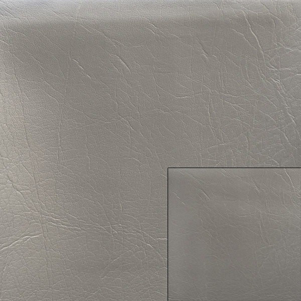Seat Vinyl Boat Marine Auto Silver Knit Back