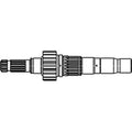 Pto Shaft 1000 Rpm Fits Case For Ih 7210 8910 7240 7220 8950 7230
