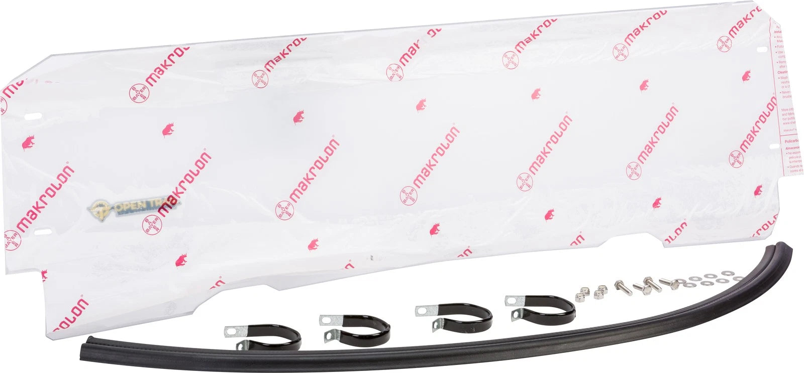 Open Trail Half Windshield For Polaris Rzr 900 & Xp 1000 (2014-2016)