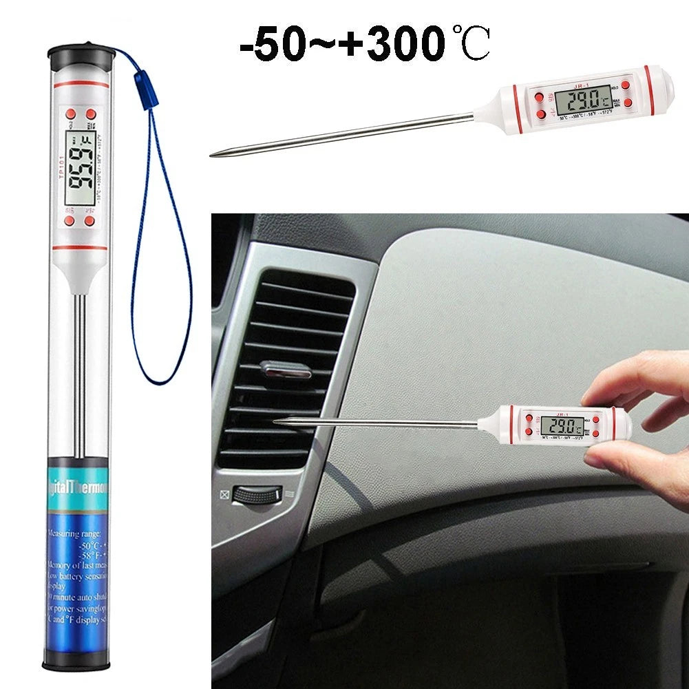 For Air Conditioning Thermometer Conditioning 1pc Lcd Digital Lcd