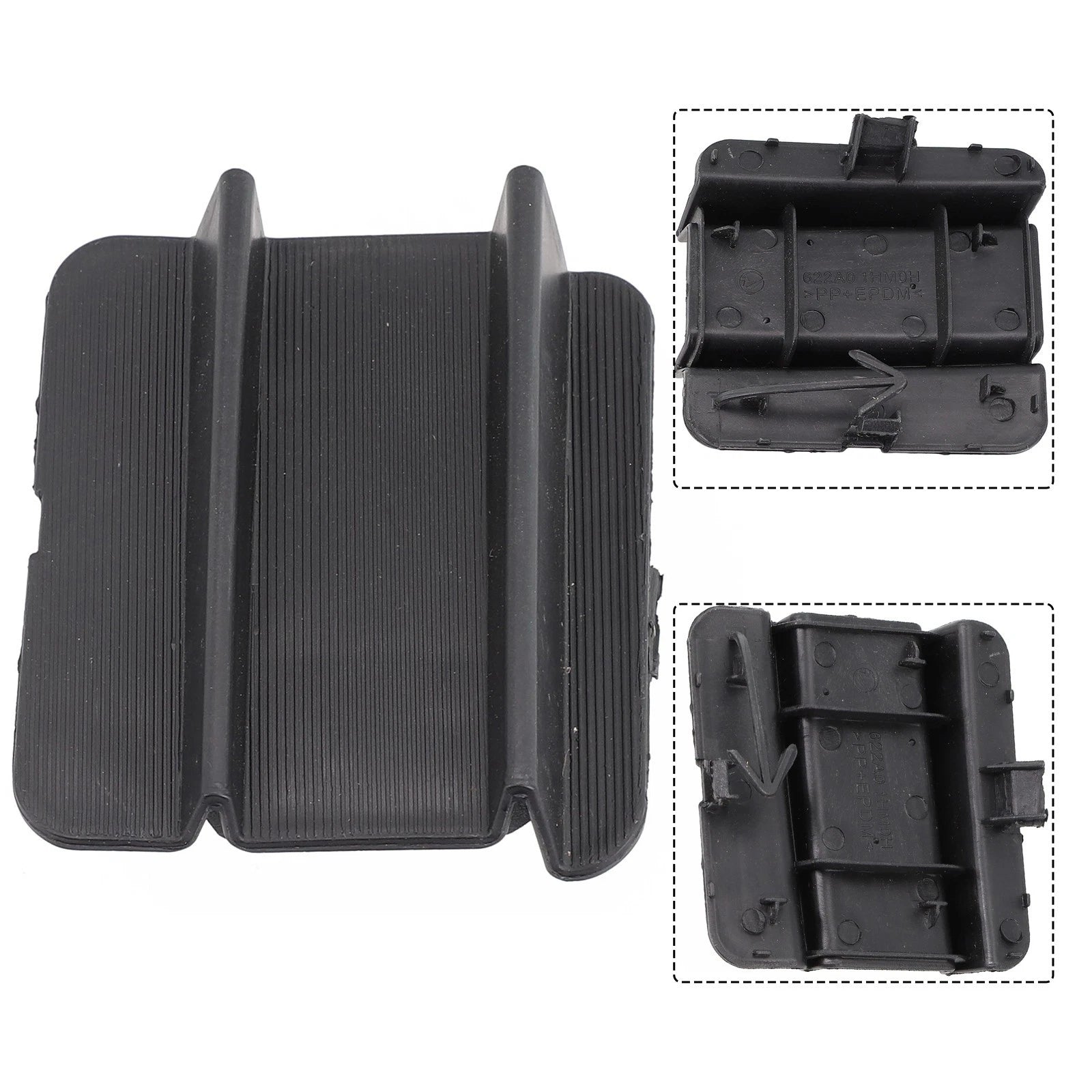For Nissan March For Micra K13 Front Bumper Hook Cover Cap Practical