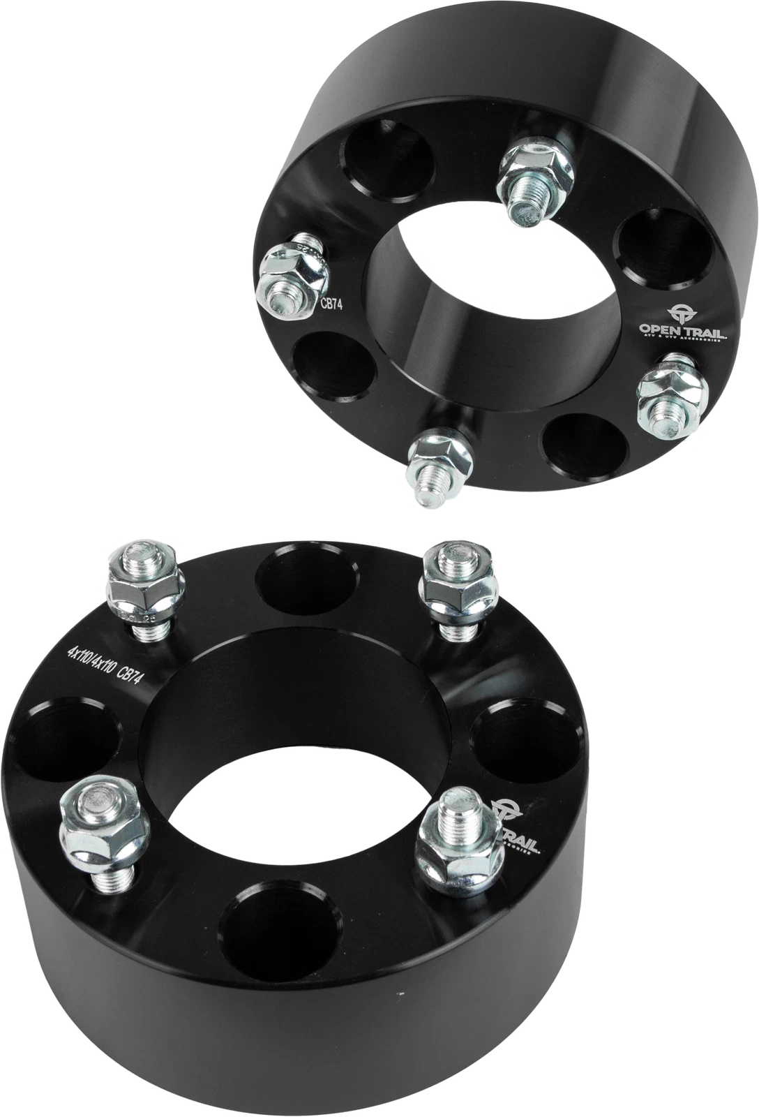 Open Trail 2-inch Wheel Spacer For Atv/utv 4/110 Bolt Pattern, Model