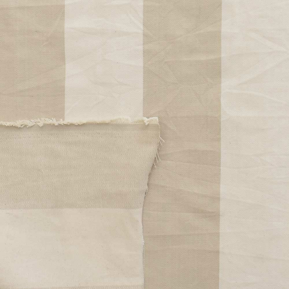 Rinker Boat Pattern Fabric Striped Southport Beige by Rinker