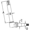 Spindle - Rh/lh Fits John Deere 310 480 300 301 2640 400 302 At33636