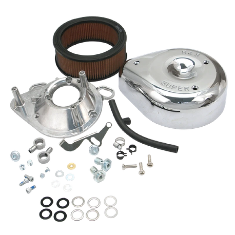 S&s Cycle 93-99 Bt/91-03 Sportster Models Teardrop Air Cleaner Kit