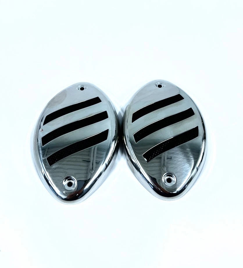Marinco 11080sc-ss, Grill Vertical Style Steel, 2 | Hook & Hull Co