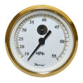 Faria Boat Speedometer Gauge 3 3/8 Inch by Faria