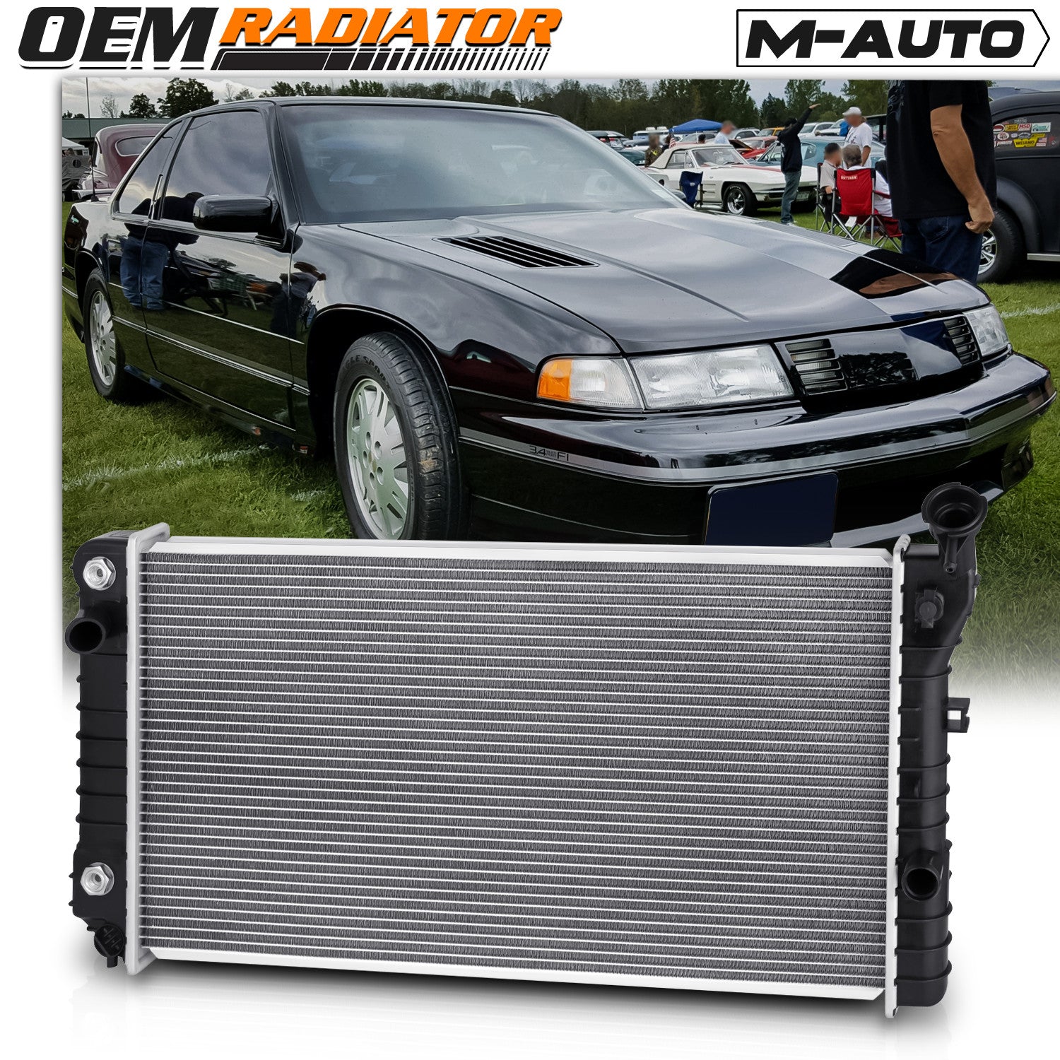 Aluminum Core Engine Radiator for Regal/Lumina