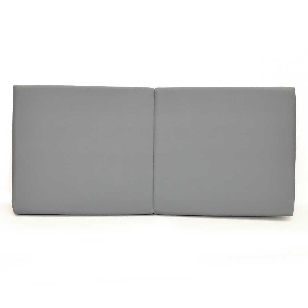 Bow Cushion Lowe 2182761 Gray 39 x 17 3/4 Inch by Lowe