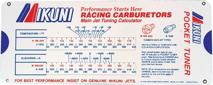 Mikuni Carburetor Pocket Tuner Fmk-550-tnr For 2 & 4 Stroke Engines