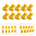 10pcs Underbody Fastening Clip For Smart Fortwo Parts Plasti