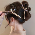 Stylish Korean Hair Clip with Pearl