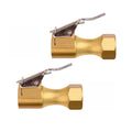 Protable Open Flow Straight Lock-on Air Chuck W/clip For Car Tire