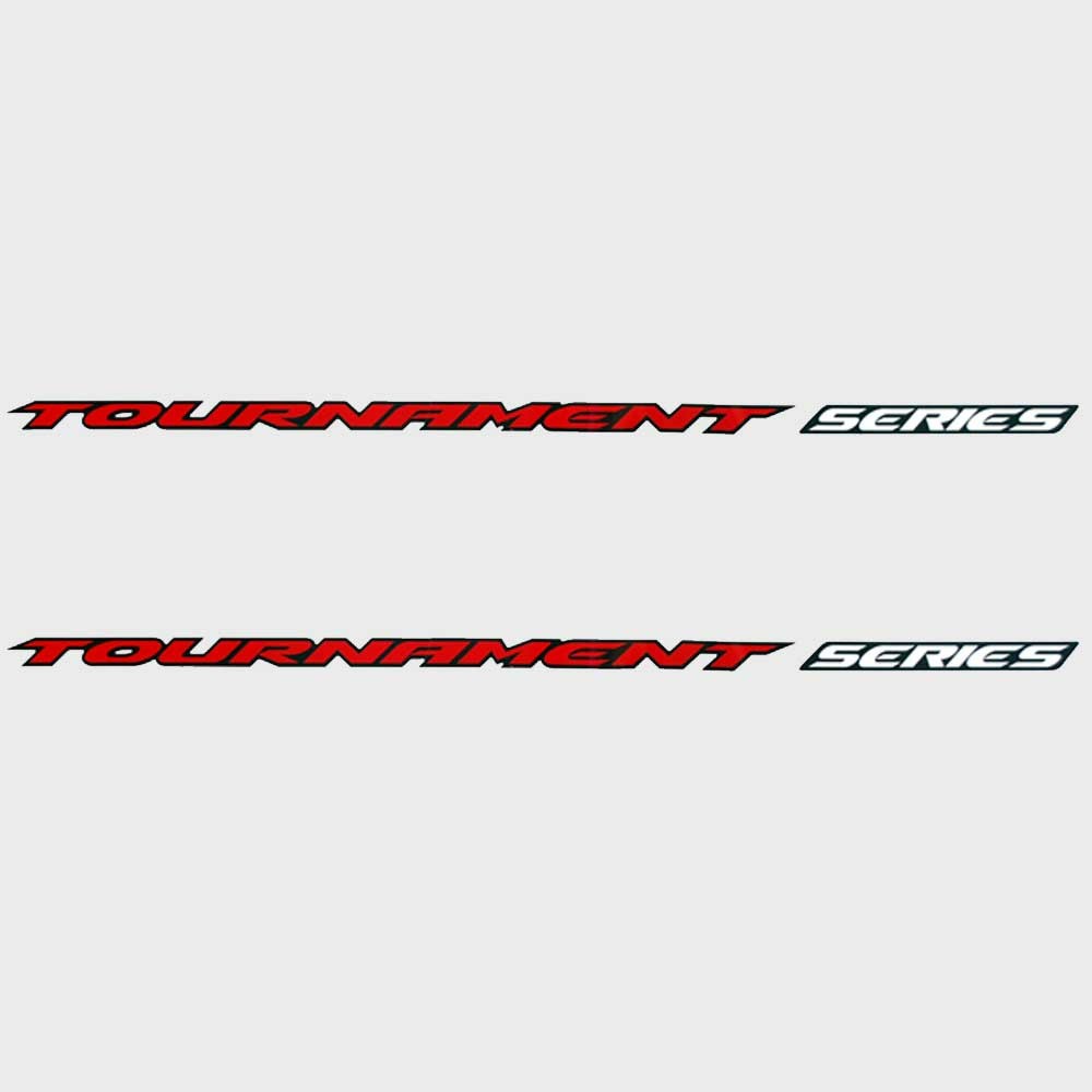 Vinyl Boat Decal Tracker Tournament Series 23 1/4 Inch by Tracker