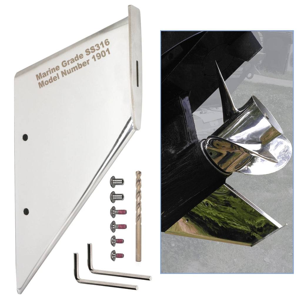 Stainless Steel Skeg Guard Protector for Mercruiser Alpha 1 Gen2 (1991-2023)