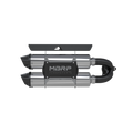 Mbrp Power Tech 4 Dual Slip-on Exhaust System For Polaris Rzr Xp