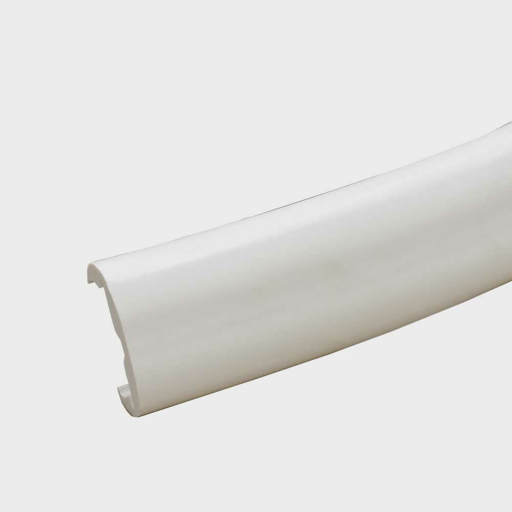 Boat Flexible U-Molding White 45FT by Barbour