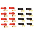 8pairs Xt150 Banana Bullet Adapter Male Female For Fpv Racing Rc Lipo