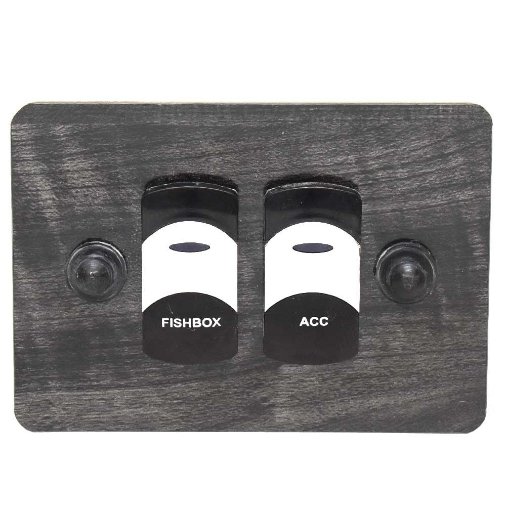 Sailfish Boat Rocker Switch Panel Gray by Sailfish