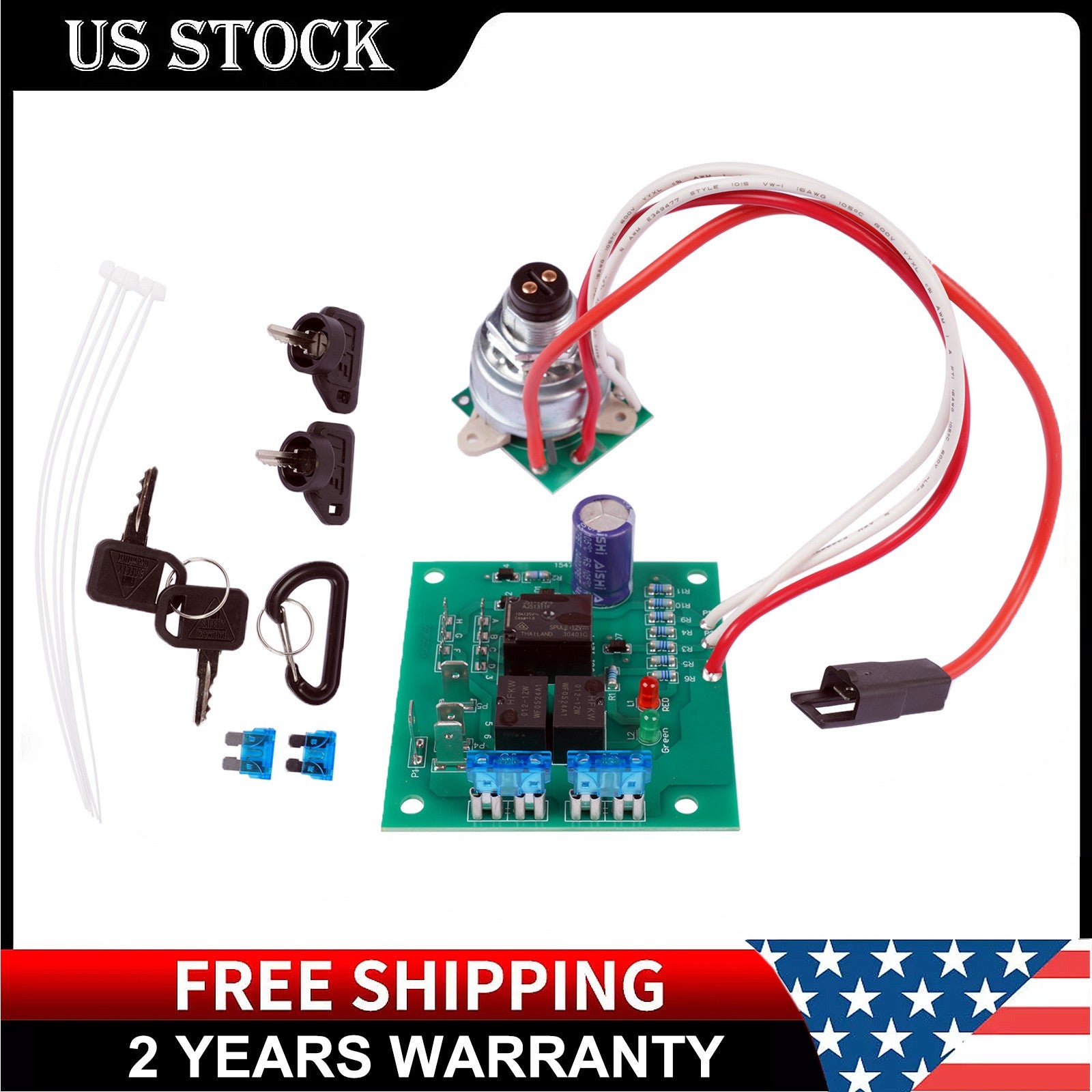 Ignition Switch Module w/Keys for John Deere 415 425 by John Deere