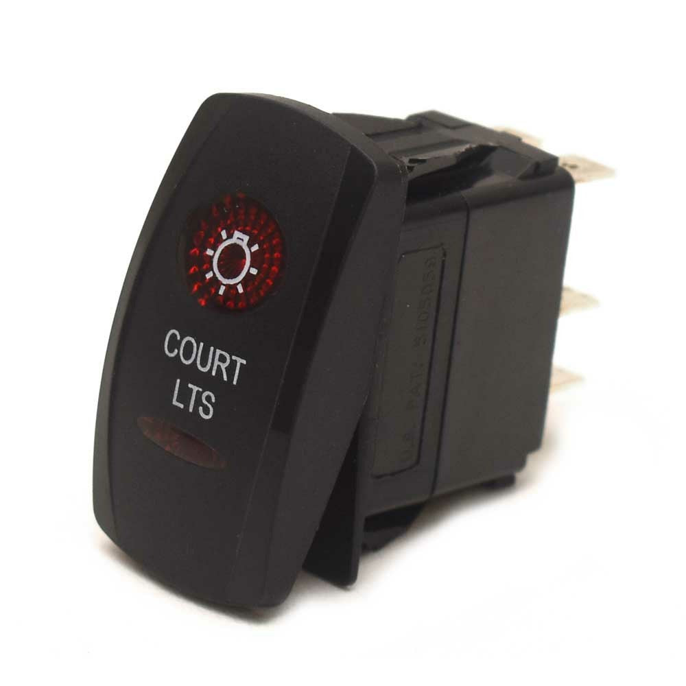 Rocker Switch Carling Boat On/Off Contura V 12V by Carling