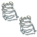 5570 Rotary Set Of 2 20x10x8 Tire Chains 2 Link Spacing