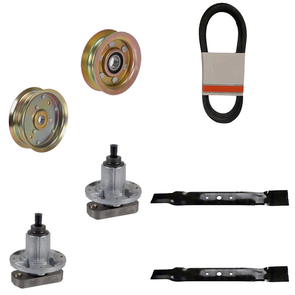 Fits John Deere L100, L118 42" Mower Deck Rebuild Kit Spindles,