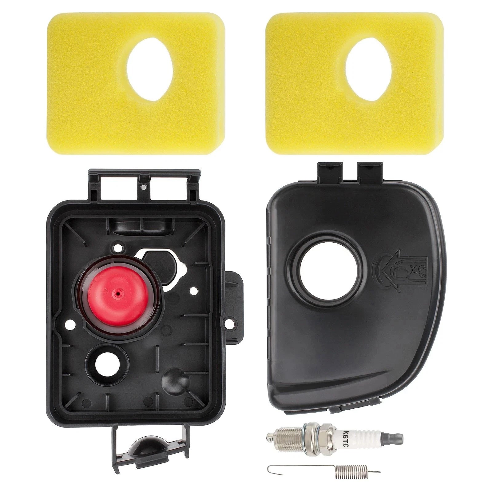 Maintenance Air Filter Base Cover Kit For Briggs & Stratton 450e 500e