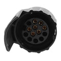 1 Pc 7 To 13pin Towing Socket Converter Waterproof For European