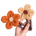 Floral Hair Claw Compact Hair Accessory