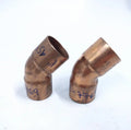 Nibco 105-7769, 1'' 45 Degree Copper Elbow - 2 Pack | Hook & Hull Co