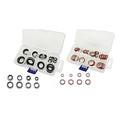 30pcs Ac O Ring Kit For Automotive A/c System Compressor Seals Washers