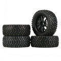 75mm Wheel Tires For Wltoys 144001 Tamiya Hsp 1/16 Off Road Buggy Rc