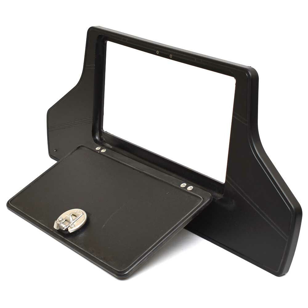 Tracker Boat Glove Box Panel 28 1/2 x 12 3/4 Inch Black Starboard by Tracker
