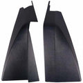 Cr40kps Kick Panel Set, Black Plastic Fits John Deere