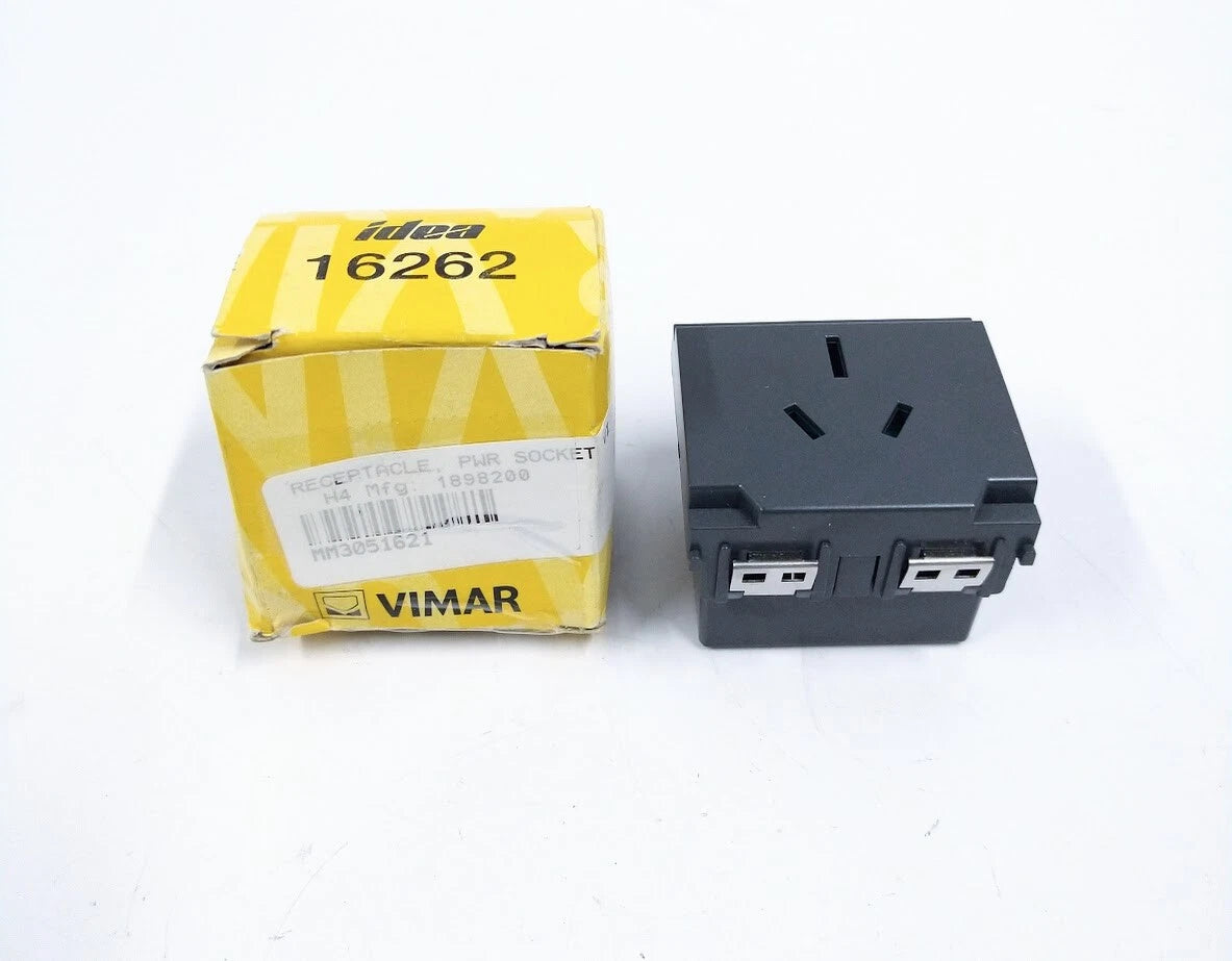 Vimar Idea 16262, Power Socket Receptacle | Hook & Hull Co