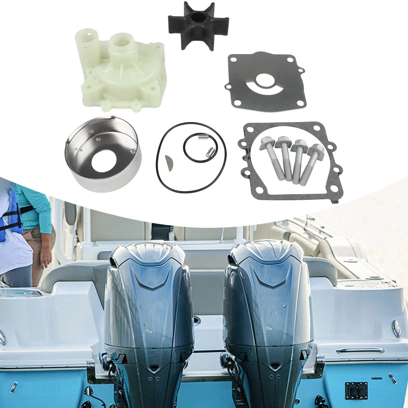Easily Replaceable Parts Complete For Yamahawater Pump Impeller Kits
