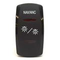 Carling Boat Rocker Switch 20A 12V ON/OFF/ON by Carling