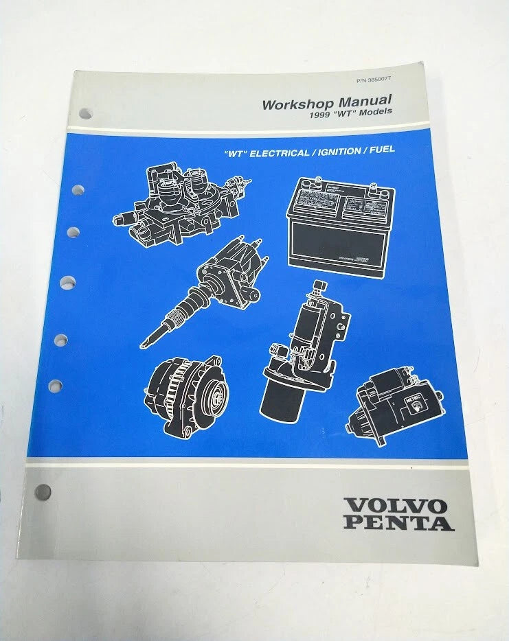 Volvo Penta 3850077, 1999 "Wt" Models Workshop | Hook & Hull Co
