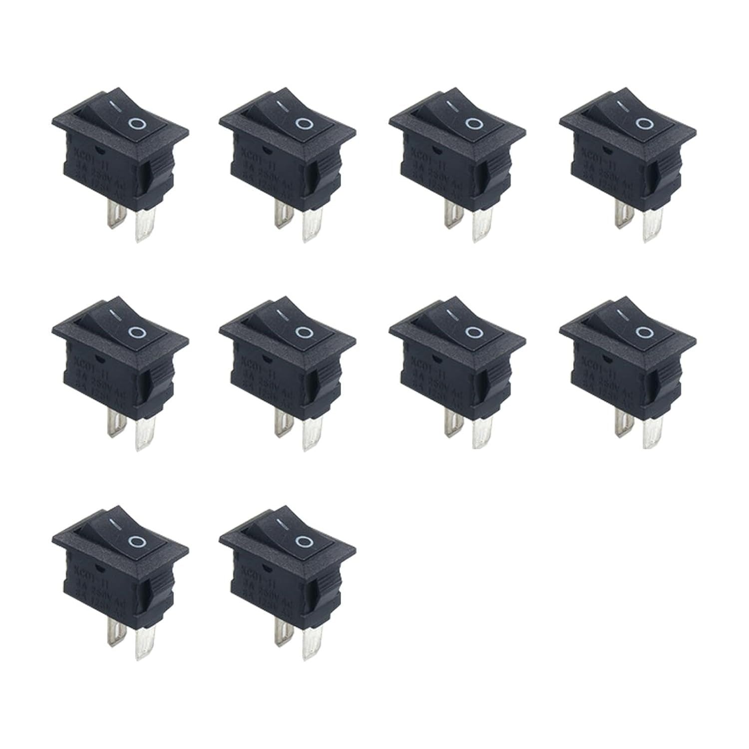 Rocker Switch On/Off Plastic Housing