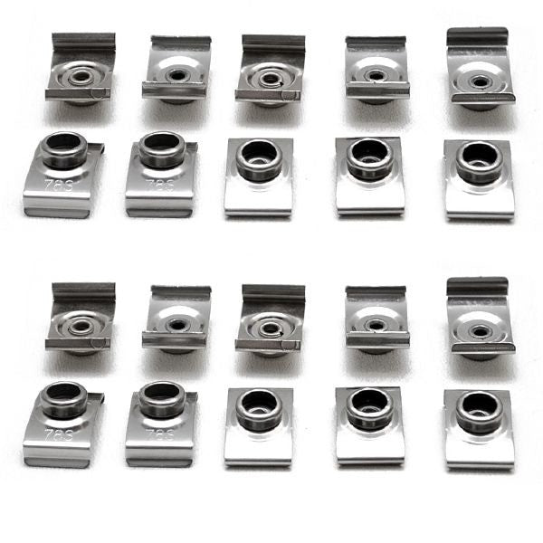 80/20 Inc Boat Offset Slide-In T-Nut 3678 Stainless Steel Set of 25 by 80/20 Inc
