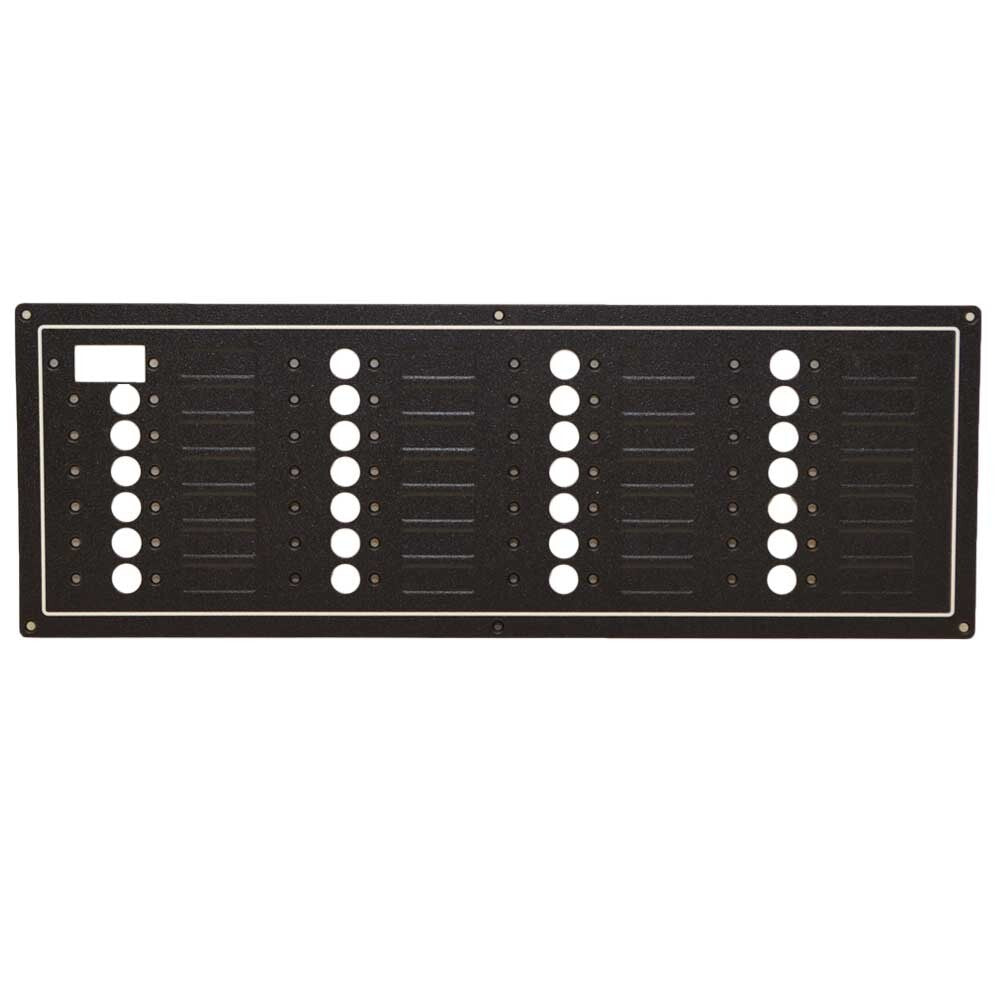 Marquis Boat Blank Breaker Panel 20 x 7 Inch Aluminum by Marquis