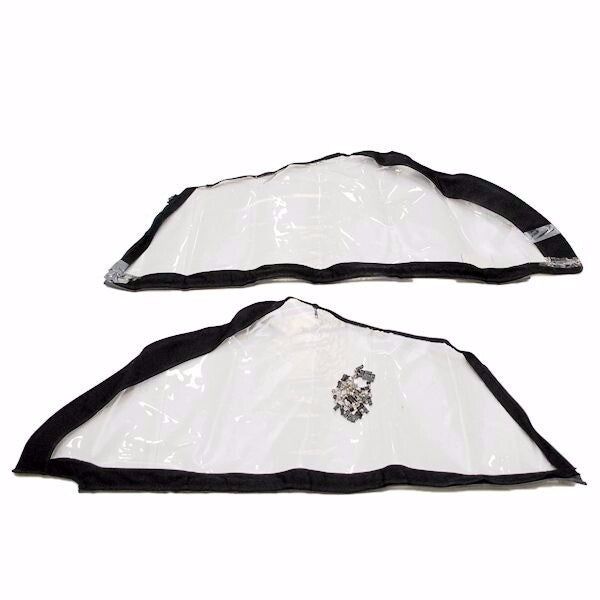 Sea Ray Boat Rear Side Curtains 1948603 SR280 2009 Black by Sea Ray