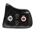 Tracker Boat Switch Panel 169384 5 1/2 x 4 5/8 Inch Carbon Fiber by Tracker