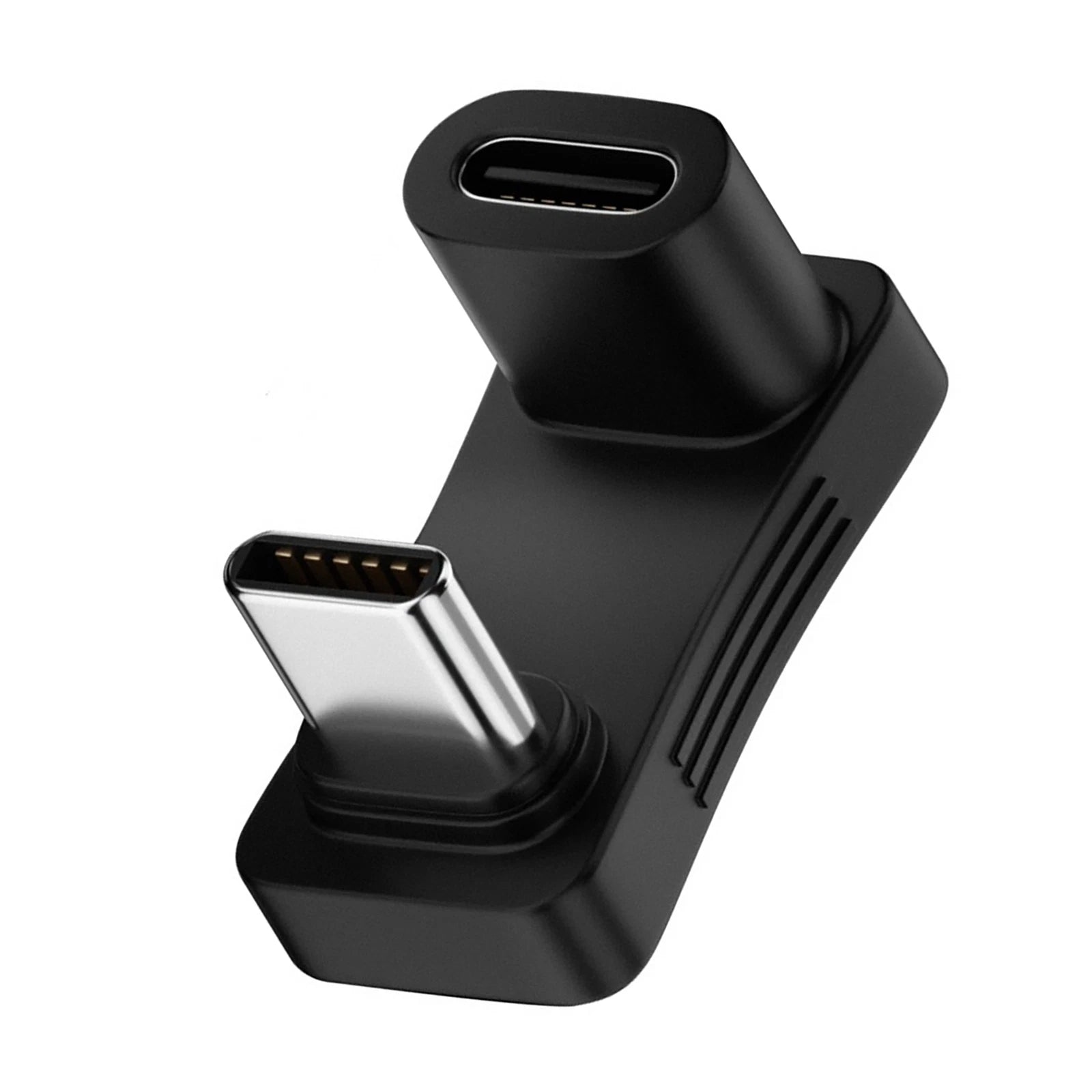 2in1 100W U-shaped Right Angle Type-c Extension Connecter For Steam