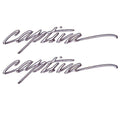 Boat Decal Stickers Rinker Captiva 20 Inch Silver by Rinker